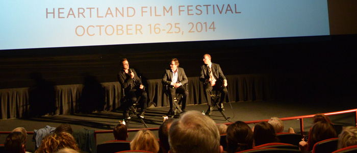 Robert Downey Jr., David Dobkin & Heartland President Stuart Lowry at "The Judge" Q&A